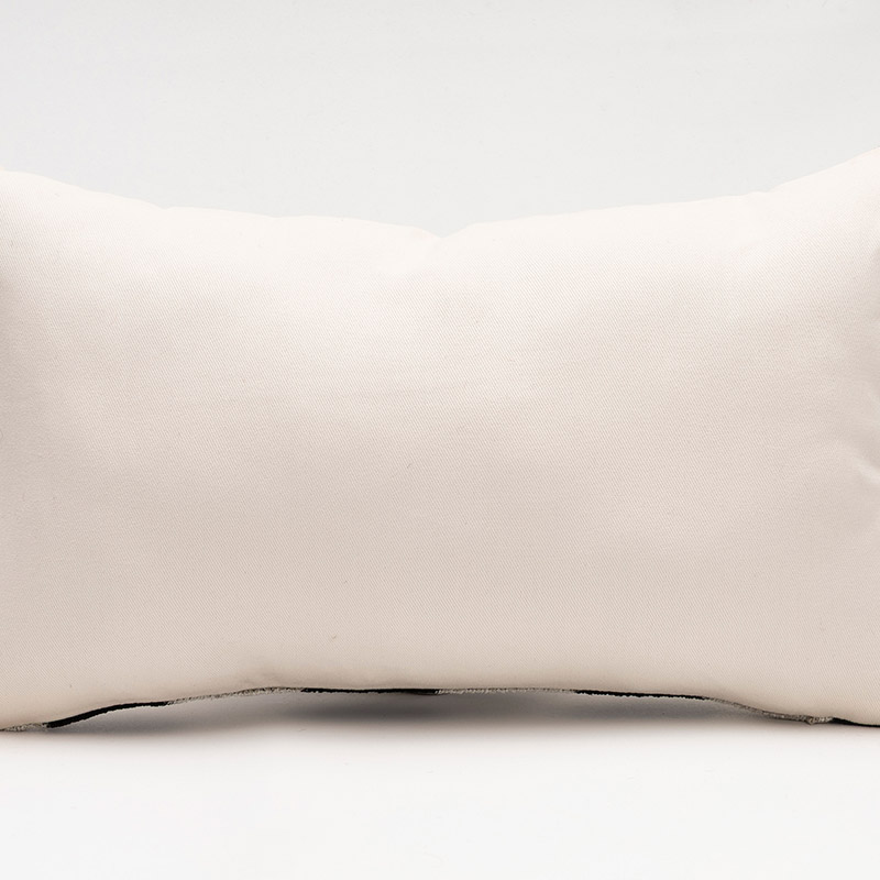 Velvet Ikat Pillow Cover - 1' 8" x 1'  (20" x 12") - K0087766