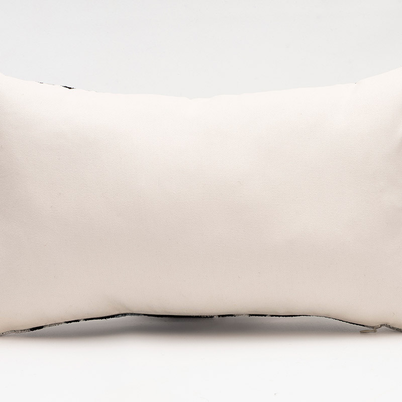 Funda de Almohada de terciopelo Ikat - 50 cm x 30 cm - K0087767