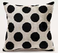 Kadife Ikat Yastık Kılıfı - 40 cm x 40 cm