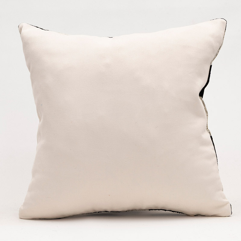 Velvet Ikat Pillow Cover - 1' 4" x 1' 4" (16" x 16") - K0087770