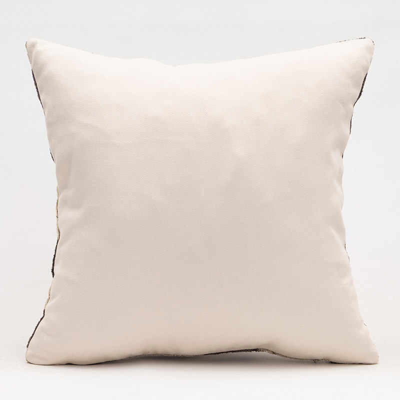 Velvet Ikat Pillow Cover - 1' 4" x 1' 4" (16" x 16") - K0087772