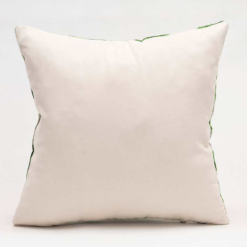 Velvet Ikat Pillow Cover - 1' 4" x 1' 4" (16" x 16") - K0087773