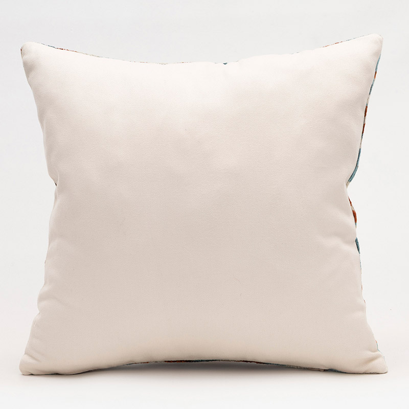 Velvet Ikat Pillow Cover - 1' 4" x 1' 4" (16" x 16") - K0087775