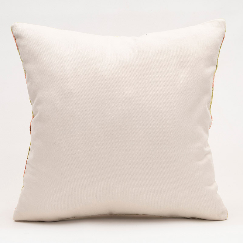Velvet Ikat Pillow Cover - 1' 4" x 1' 4" (16" x 16") - K0087778