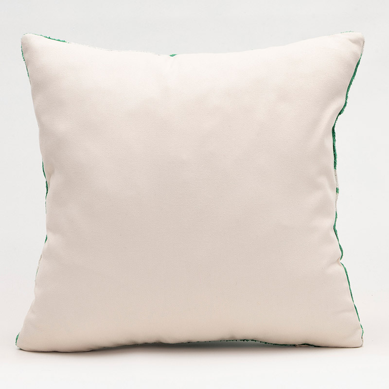 Velvet Ikat Pillow Cover - 1' 4" x 1' 4" (16" x 16") - K0087779
