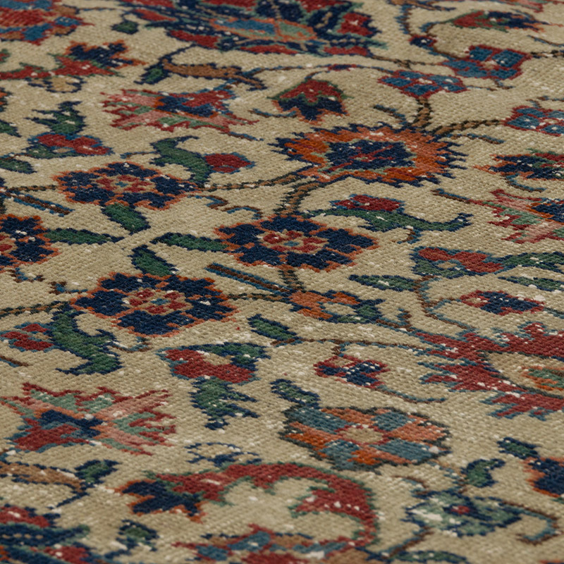 Vintage Turkish Hand-Knotted Rug - 8' 7" x 11' 4" (103" x 136") - K0087801