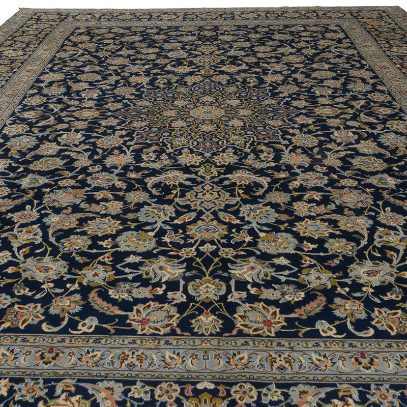 Alfombra Vintage Turca Anudada a Mano - K0087802