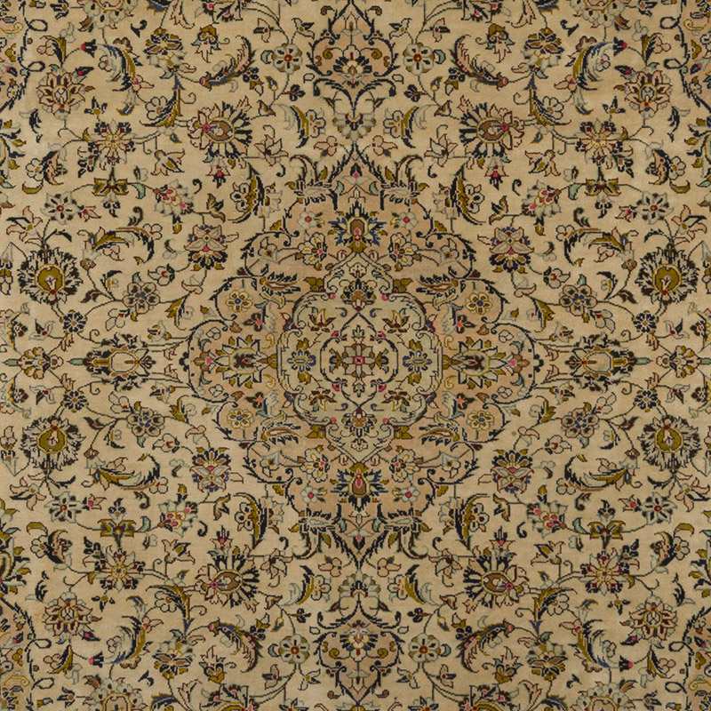 Vintage Turkish Hand-Knotted Rug - 8'  x 11' 3" (96" x 135") - K0087803