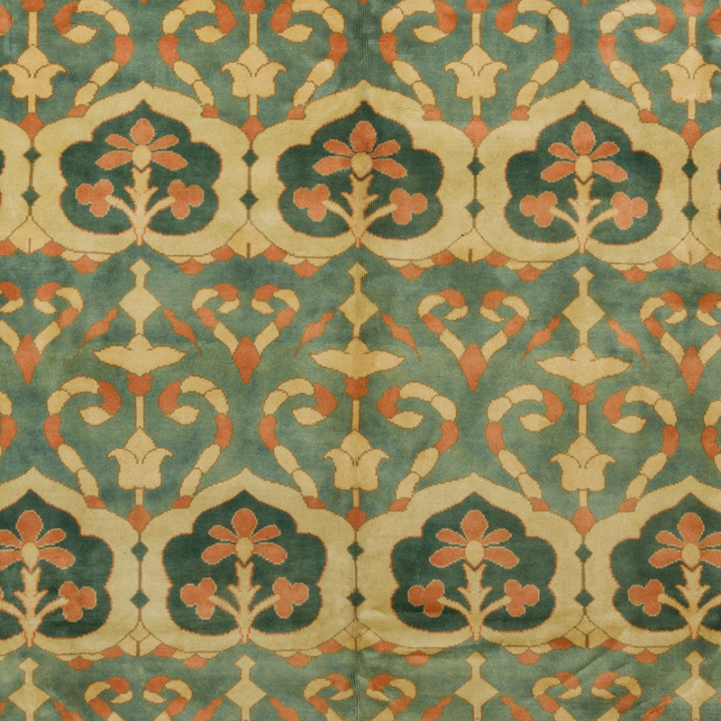 Alfombra Vintage Turca Anudada a Mano - 300 cm x 335 cm - K0087804