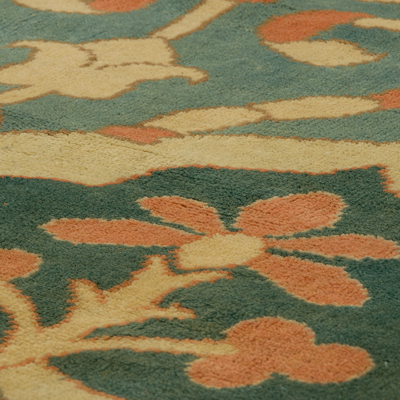 Alfombra Vintage Turca Anudada a Mano - 300 cm x 335 cm - K0087804