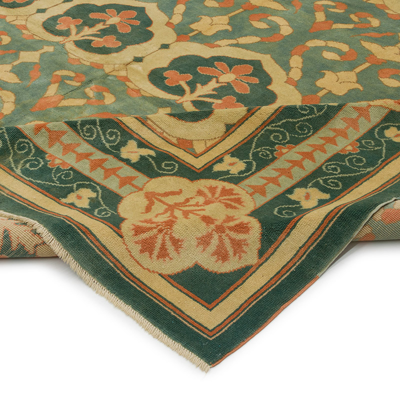 Alfombra Vintage Turca Anudada a Mano - 300 cm x 335 cm - K0087804