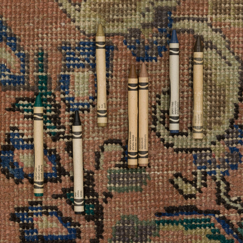 Vintage Turkish Hand-Knotted Rug - 5' 11" x 9' 3" (71" x 111") - K0087805