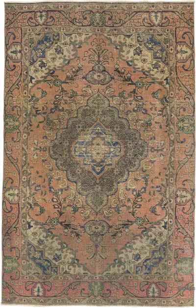 Alfombra Vintage Turca Anudada a Mano