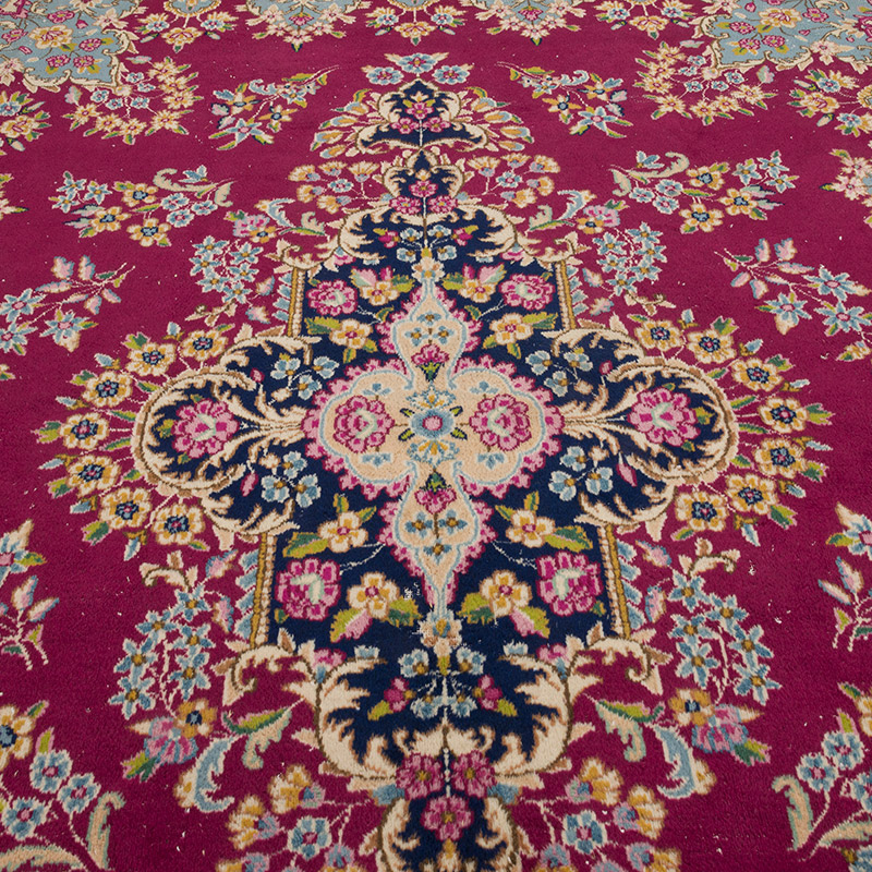 Vintage Turkish Hand-Knotted Rug - 9' 9" x 12' 10" (117" x 154") - K0087808