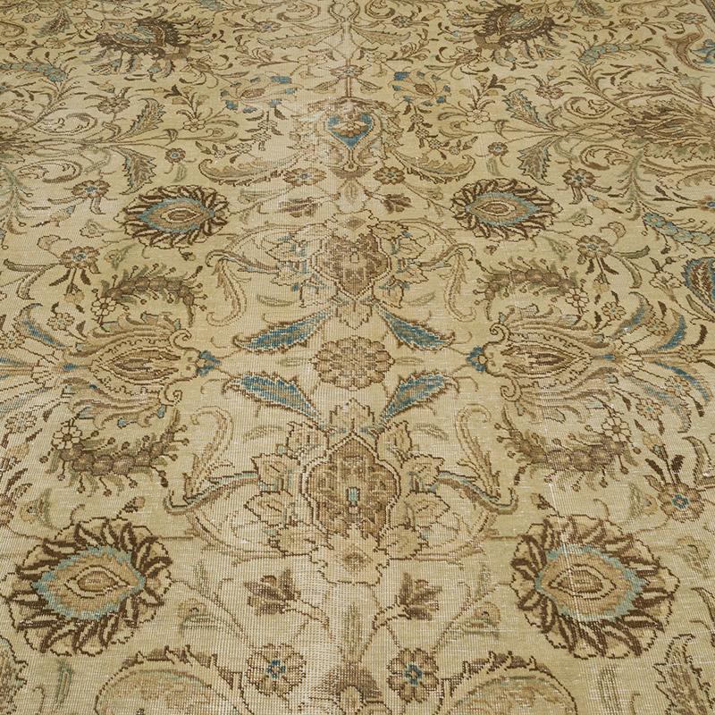 El Dokuma Vintage Halı - 303 cm x 420 cm - K0087811