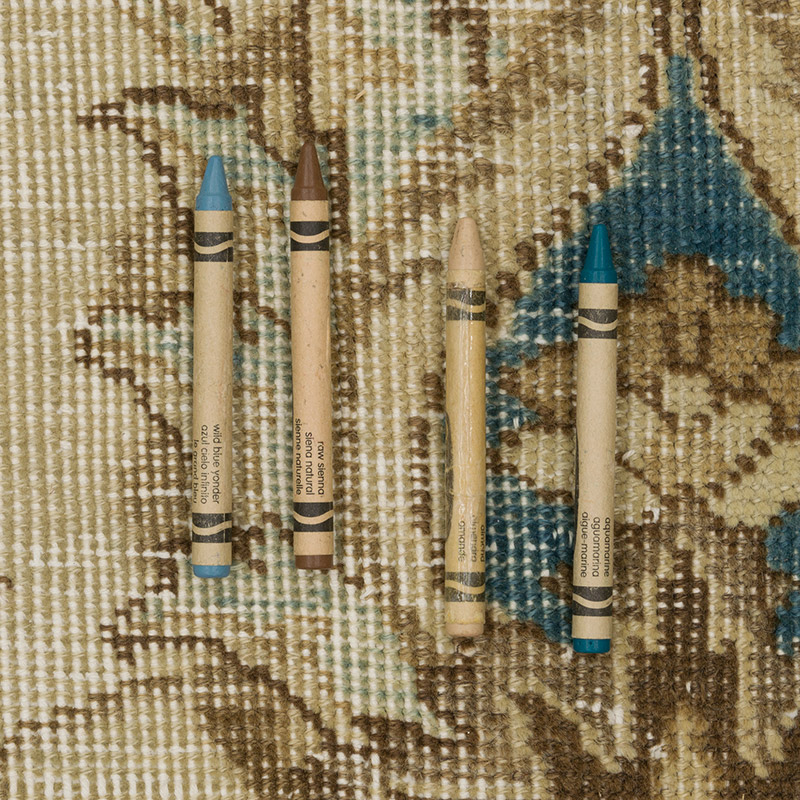 El Dokuma Vintage Halı - 303 cm x 420 cm - K0087811