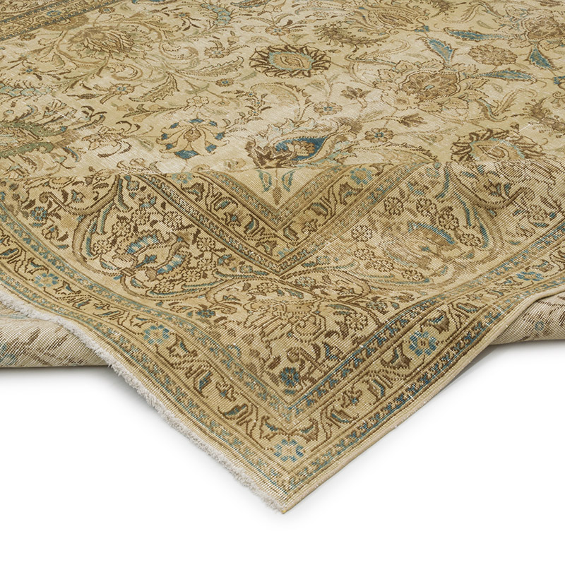 El Dokuma Vintage Halı - 303 cm x 420 cm - K0087811