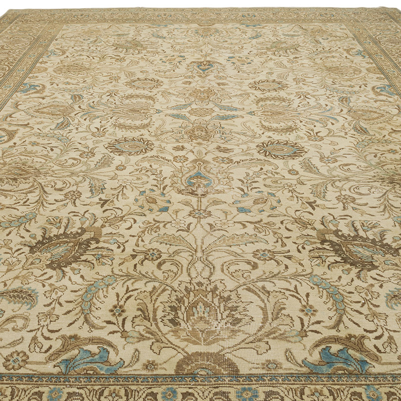 El Dokuma Vintage Halı - 303 cm x 420 cm - K0087811