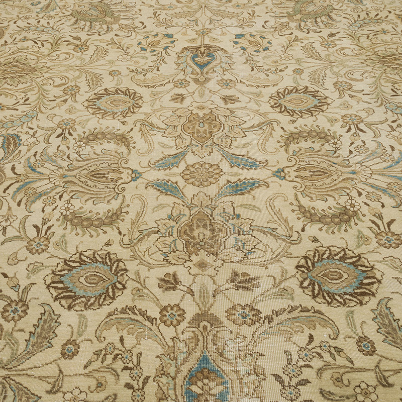 El Dokuma Vintage Halı - 303 cm x 420 cm - K0087811