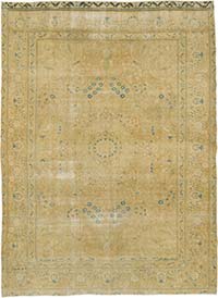 Alfombra Oriental Vintage Anudada a Mano - 240 cm x 330 cm