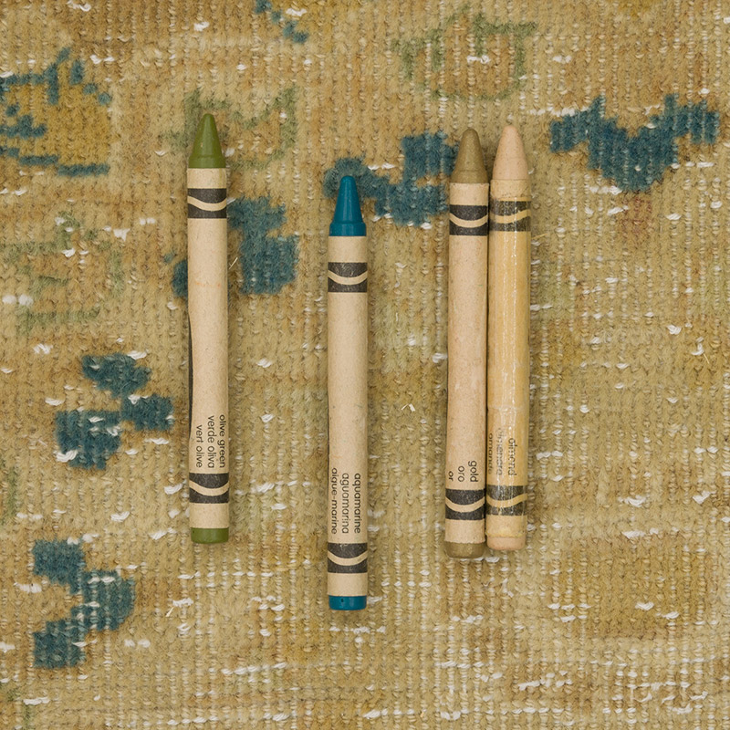 Vintage Turkish Hand-Knotted Rug - 7' 10" x 10' 10" (94" x 130") - K0087812