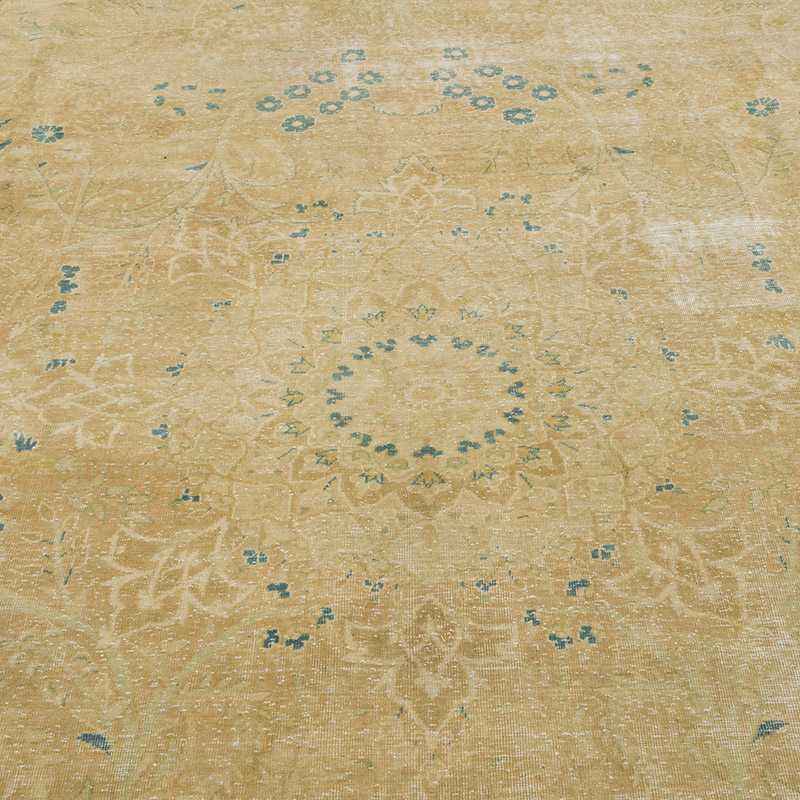 Vintage Turkish Hand-Knotted Rug - 7' 10" x 10' 10" (94" x 130") - K0087812