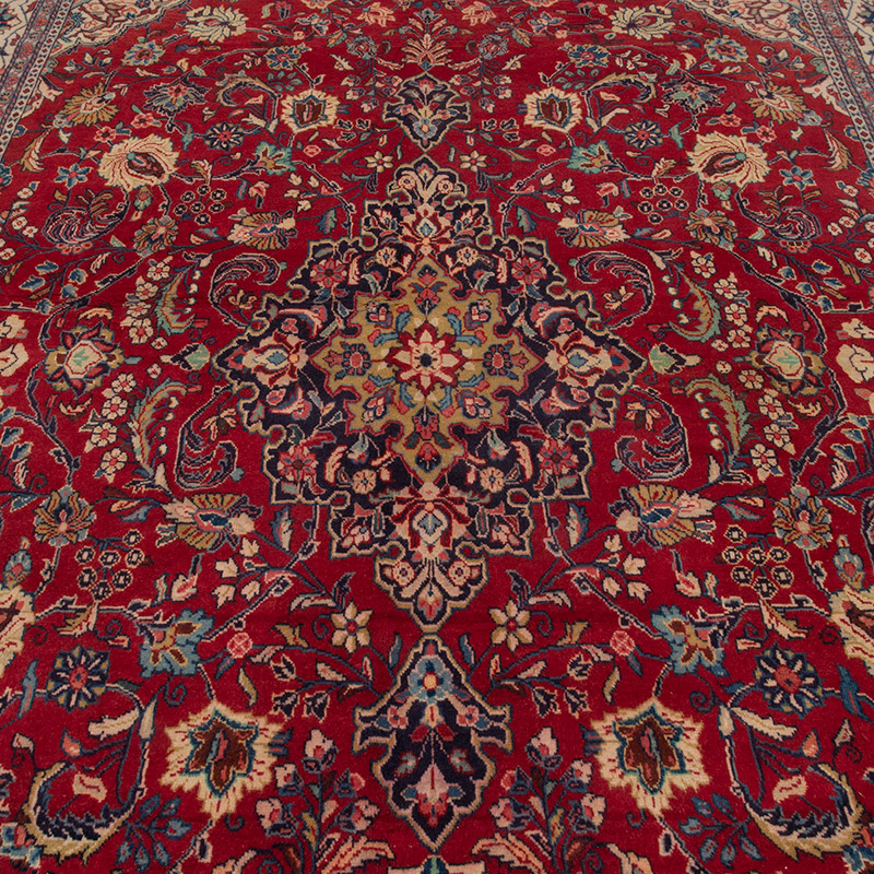 Vintage Turkish Hand-Knotted Rug - 7' 3" x 10' 3" (87" x 123") - K0087814