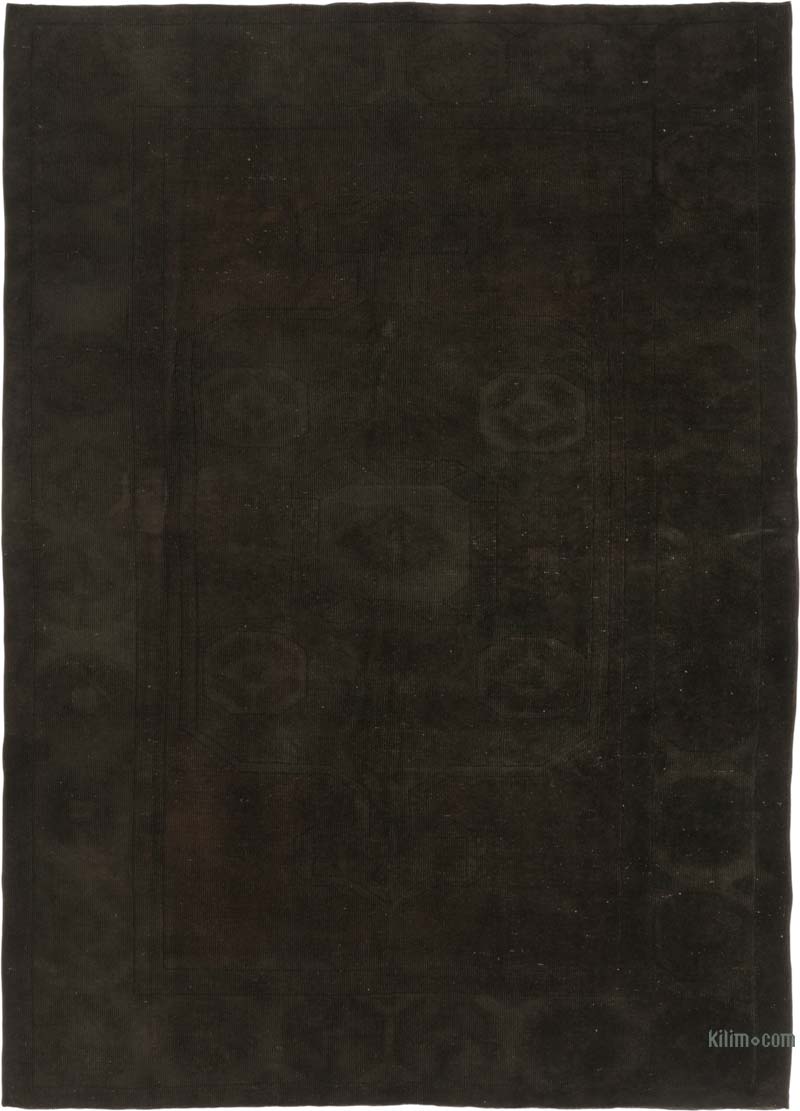 Alfombra Turca Vintage Sobre-teñida - K0087815