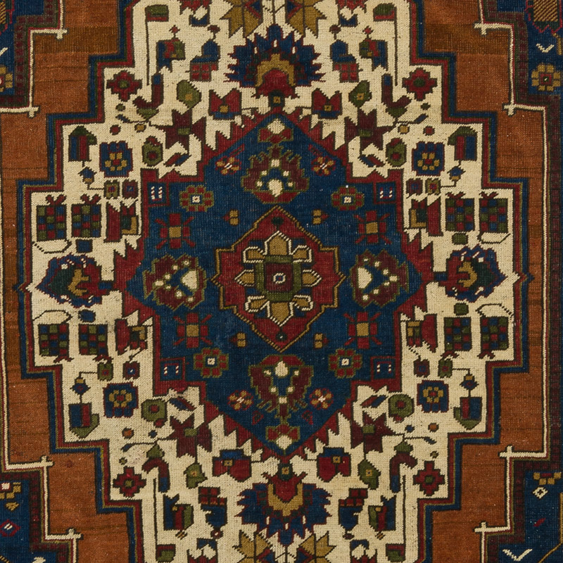 Vintage Turkish Hand-Knotted Rug - 4' 6" x 10' 8" (54" x 128") - K0087816
