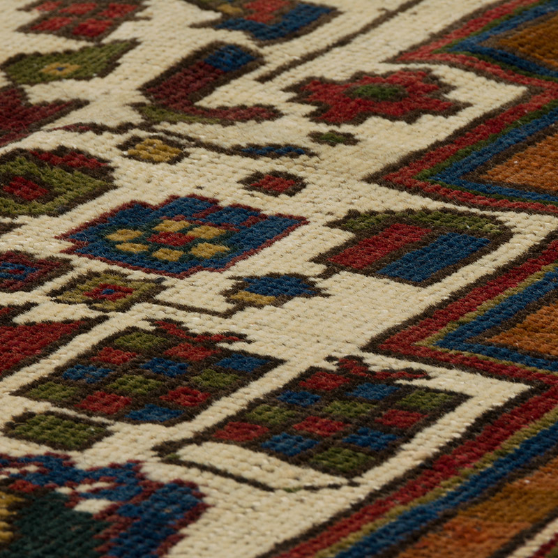 Vintage Turkish Hand-Knotted Rug - 4' 6" x 10' 8" (54" x 128") - K0087816