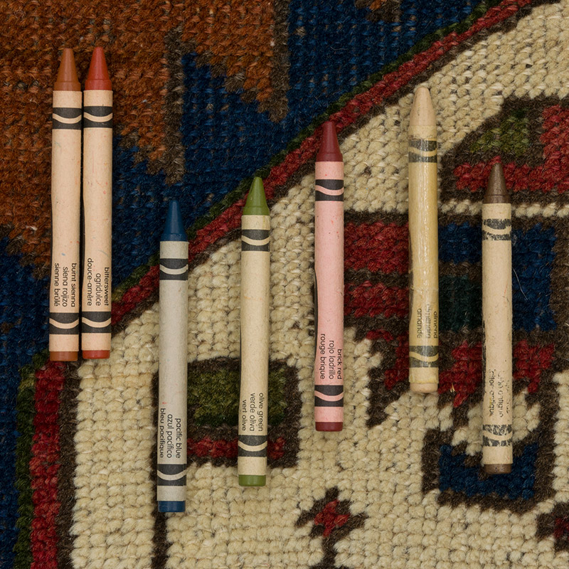 Vintage Turkish Hand-Knotted Rug - 4' 6" x 10' 8" (54" x 128") - K0087816