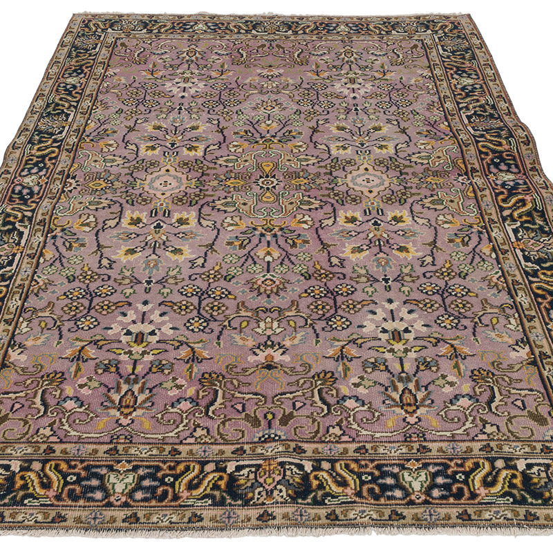 El Dokuma Vintage Halı - 120 cm x 180 cm - K0087819