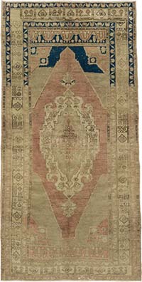 El Dokuma Vintage Hali - 155 cm x 300 cm
