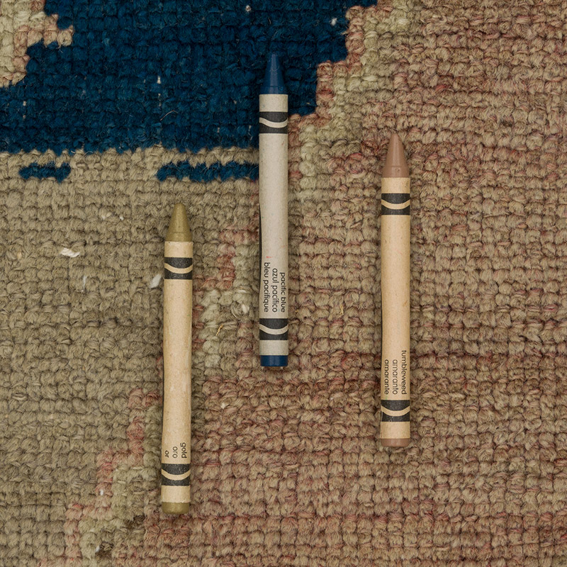Vintage Turkish Hand-Knotted Rug - 5' 1" x 9' 10" (61" x 118") - K0087820