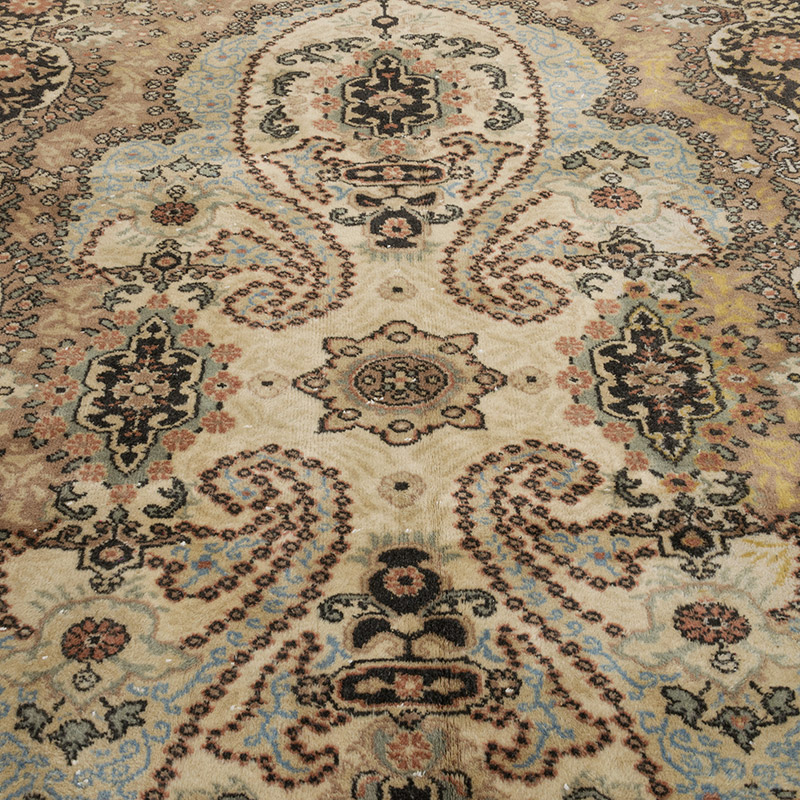 Vintage Turkish Hand-Knotted Rug - 6' 9" x 9' 9" (81" x 117") - K0087821