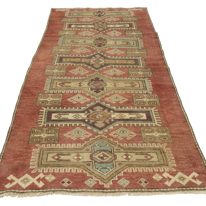 Vintage Anadolu Yolluk - 92 cm x 226 cm - K0087827