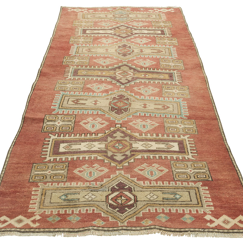 Vintage Anadolu Yolluk - 92 cm x 226 cm - K0087827
