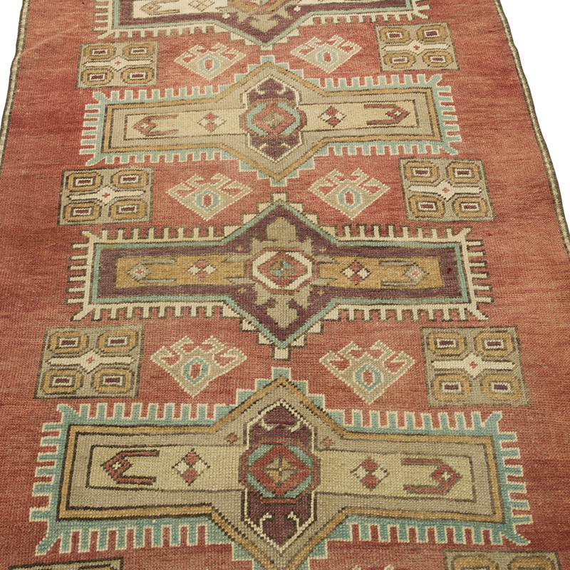 Vintage Anadolu Yolluk - 92 cm x 226 cm - K0087827