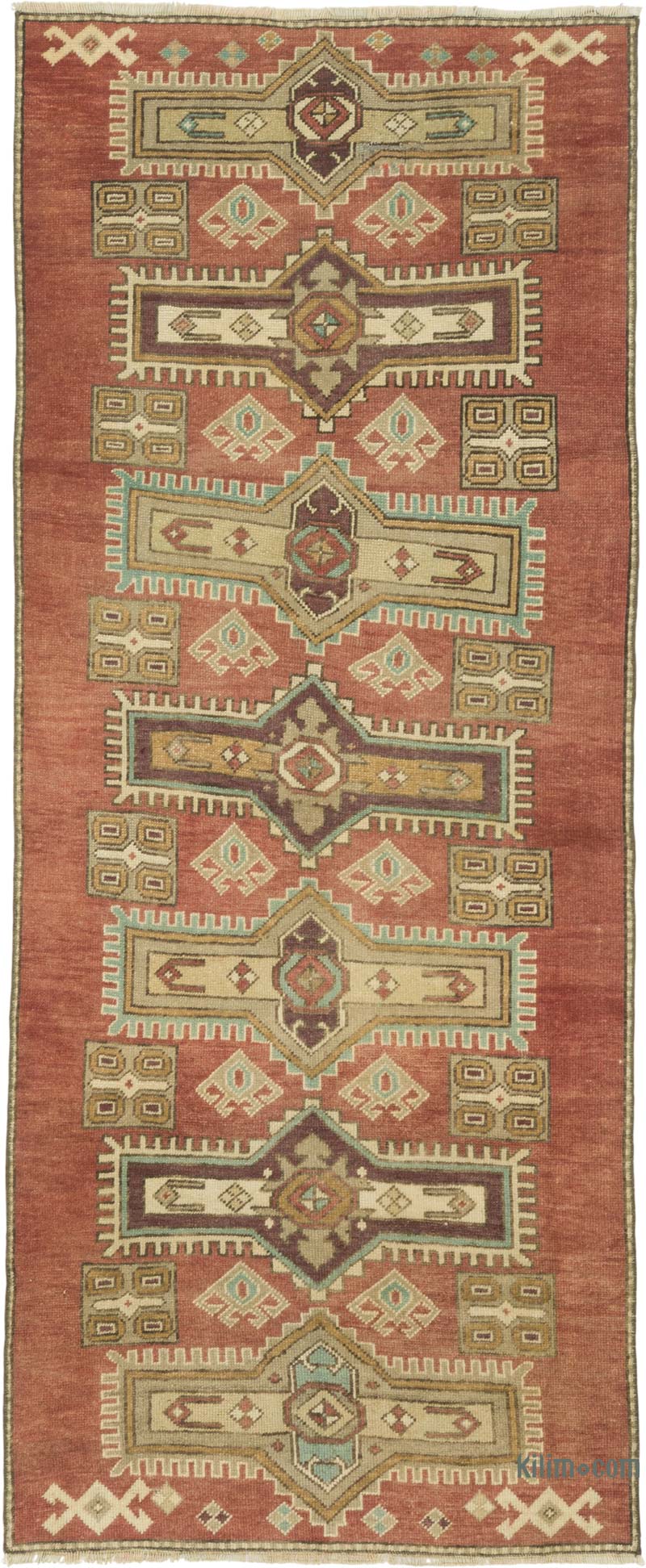 Vintage Anadolu Yolluk - 92 cm x 226 cm - K0087827