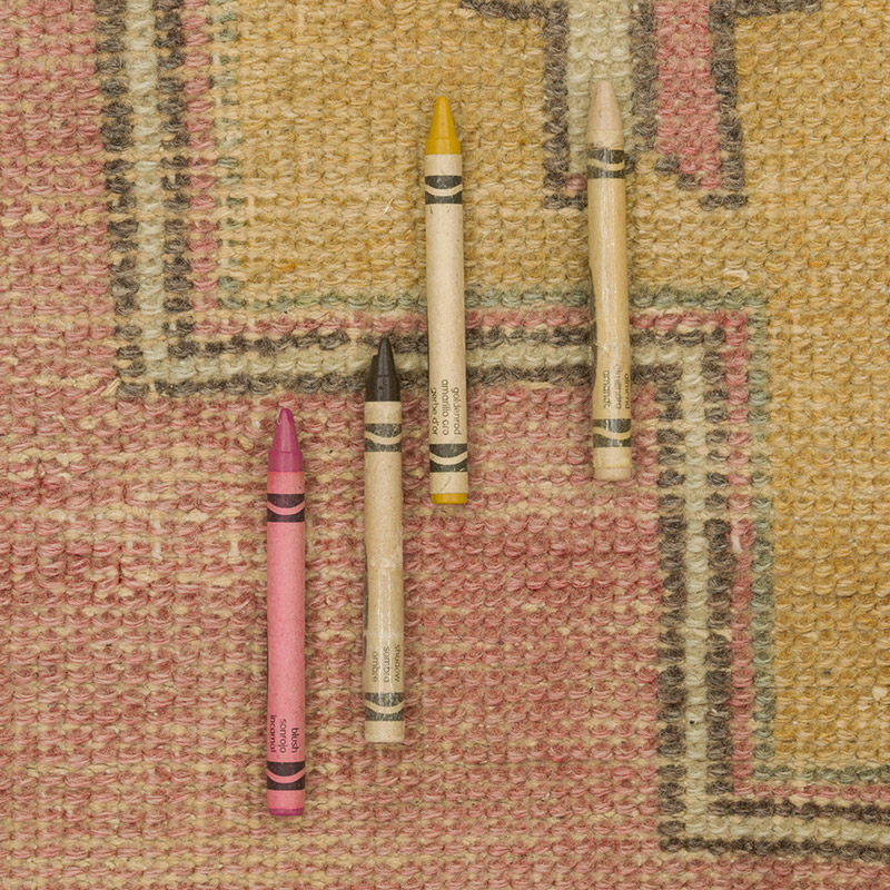 Vintage Turkish Hand-Knotted Rug - 3' 8" x 6' 6" (44" x 78") - K0087830