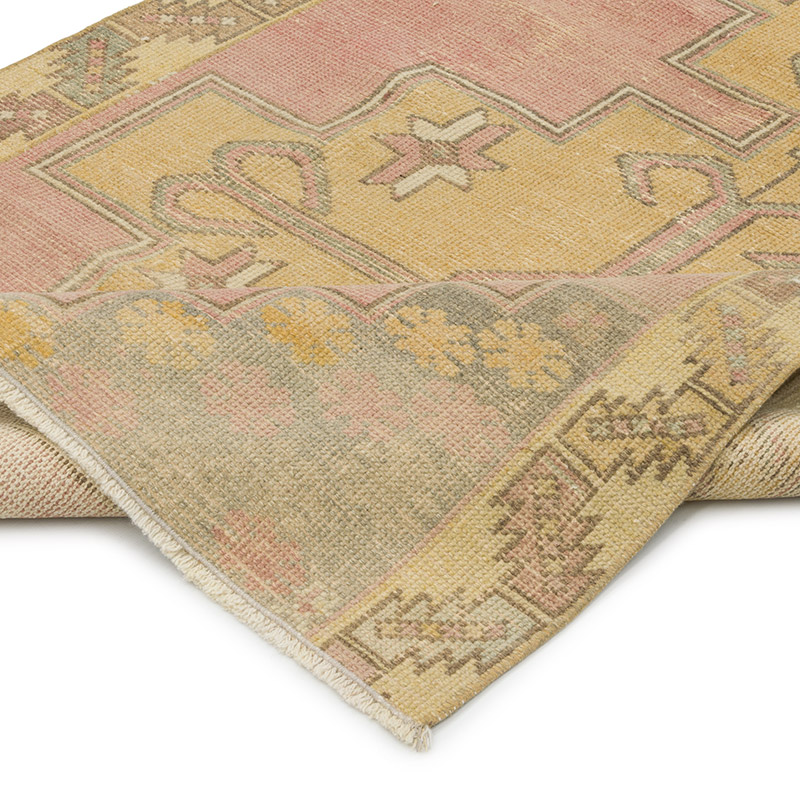 Vintage Turkish Hand-Knotted Rug - 3' 8" x 6' 6" (44" x 78") - K0087830