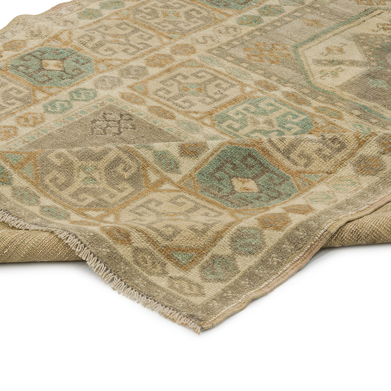 Vintage Turkish Hand-Knotted Rug - 4' 6" x 8' 3" (54" x 99") - K0087831