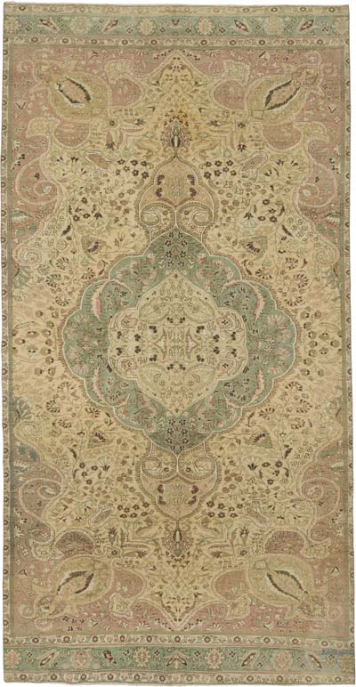 El Dokuma Vintage Hali - 201 cm x 390 cm