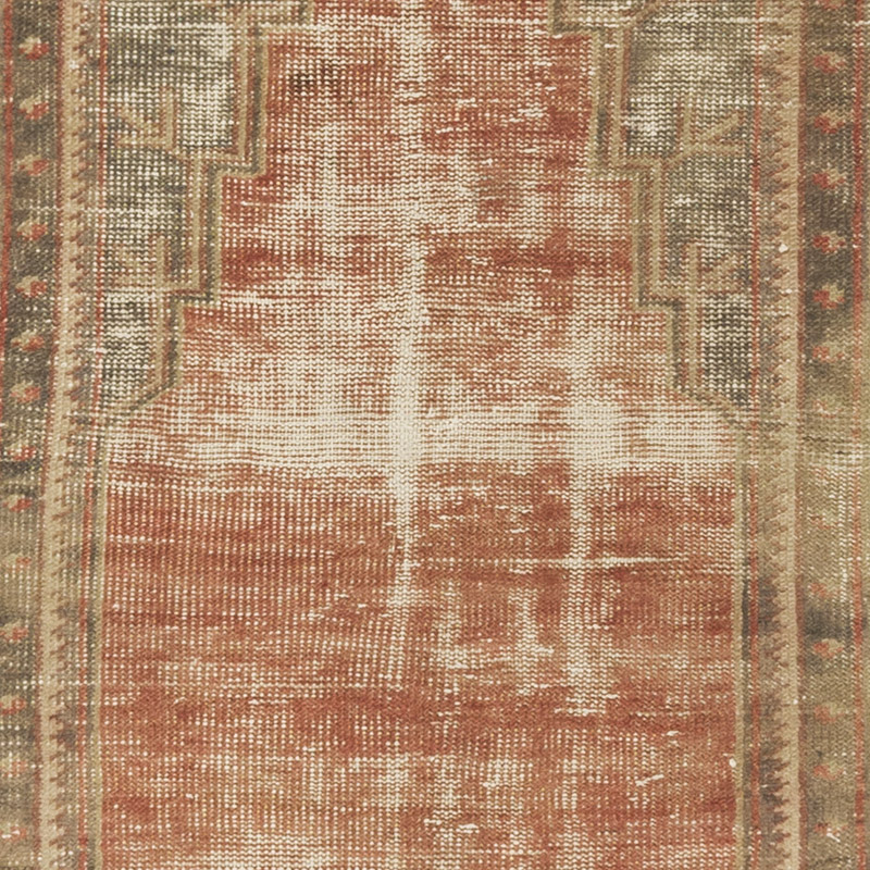 Vintage Turkish Hand-Knotted Rug - 2' 11" x 5' 3" (35" x 63") - K0087836