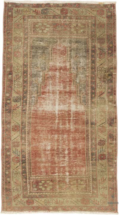 El Dokuma Vintage Hali - 90 cm x 161 cm