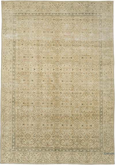 Alfombra Vintage Turca Anudada a Mano