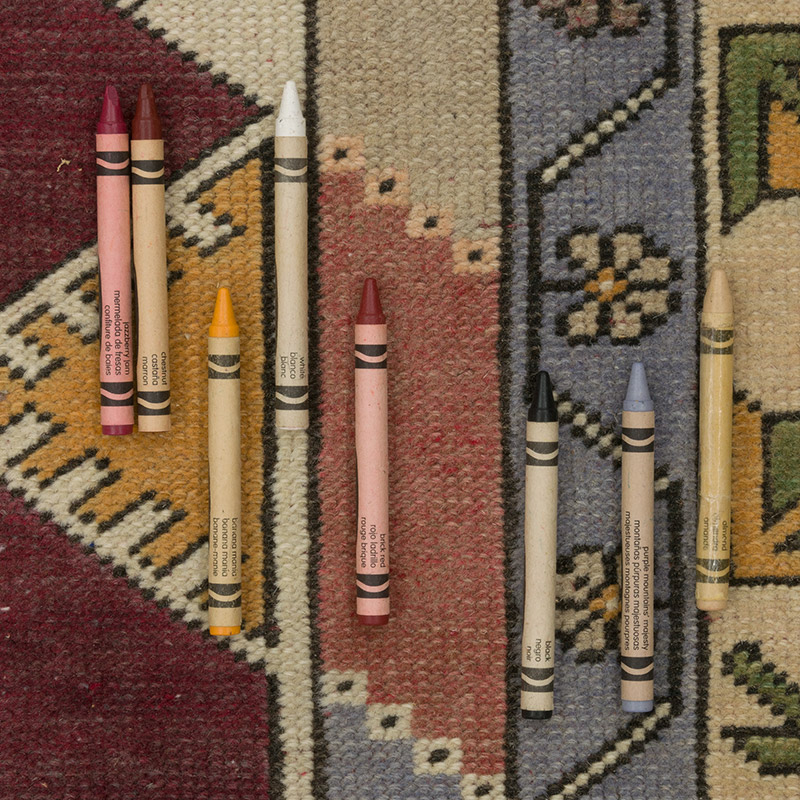 Vintage Turkish Hand-Knotted Rug - 3' 5" x 6' 3" (41" x 75") - K0087841