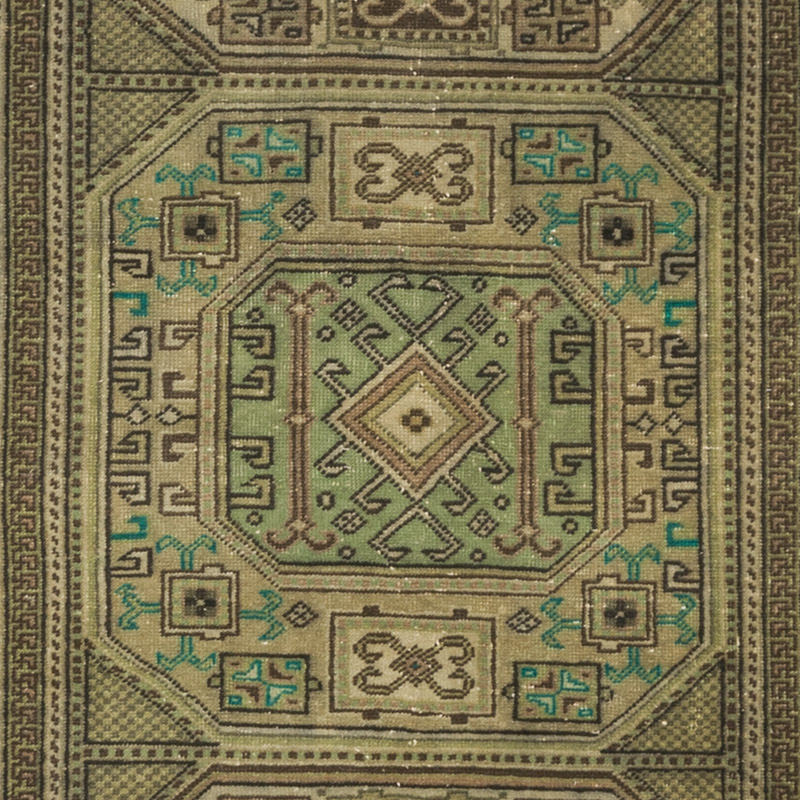 Vintage Turkish Hand-Knotted Rug - 3' 1" x 5' 11" (37" x 71") - K0087842