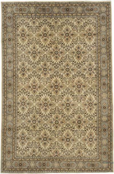 Vintage Turkish Hand-Knotted Rug - 7' 2" x 10' 10" (86" x 130")
