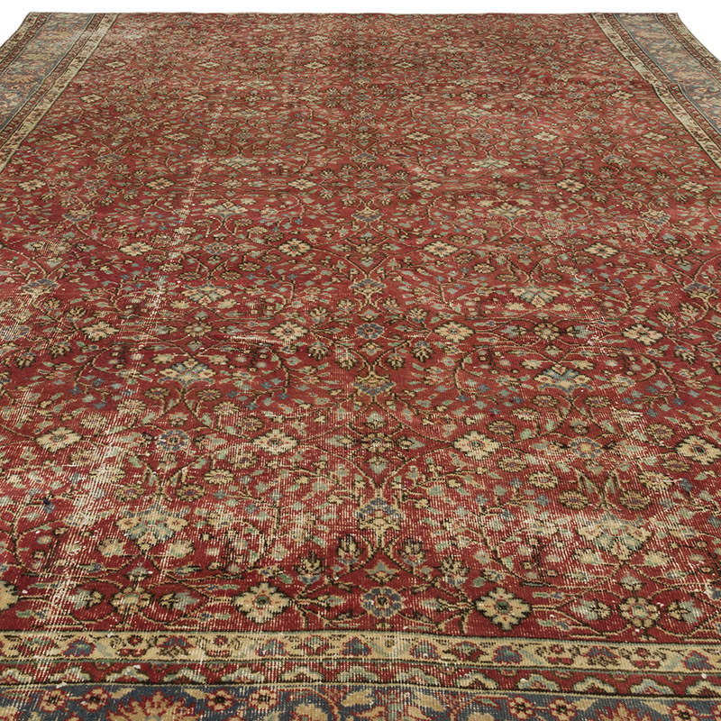 Vintage Turkish Hand-Knotted Rug - 8' 9" x 12' 3" (105" x 147") - K0087847